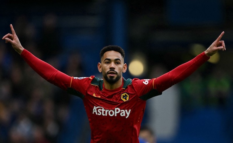 Maheus Cuha se esta adaptando relativamente bien con Man United.  Foto: AFP