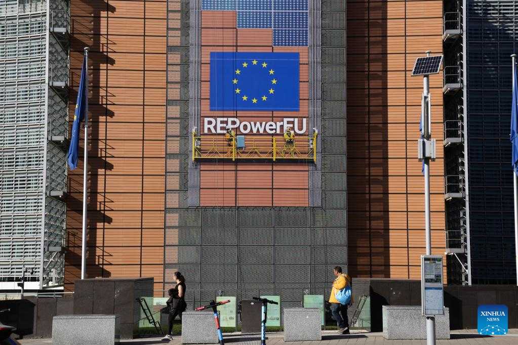 EU는 2022년부터 가스 시장의 안정성을 개선하기 위해 Repower EU 캠페인을 시행하고 있습니다. 사진: 신화통신