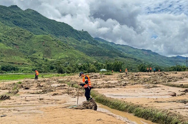 6 người chết và mất tích do mưa lũ tại Sơn La