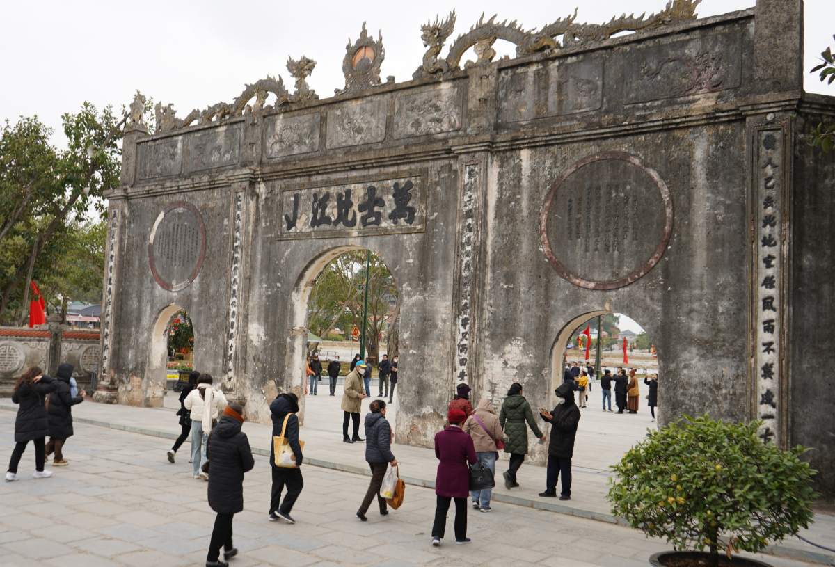 The Golden Sphinx relic in Hai Phong City. Photo: Mai Dung