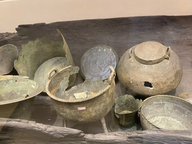 Cac hien vat nam trong Mo thuyen Viet Khe duoc luu giuu tai Bao tang Lich su quoc gia. Anh: Hong Nhung