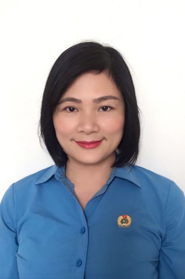 Ba Pham Thi Thanh Tam - Chu tich Cong doan Det may Viet Nam.