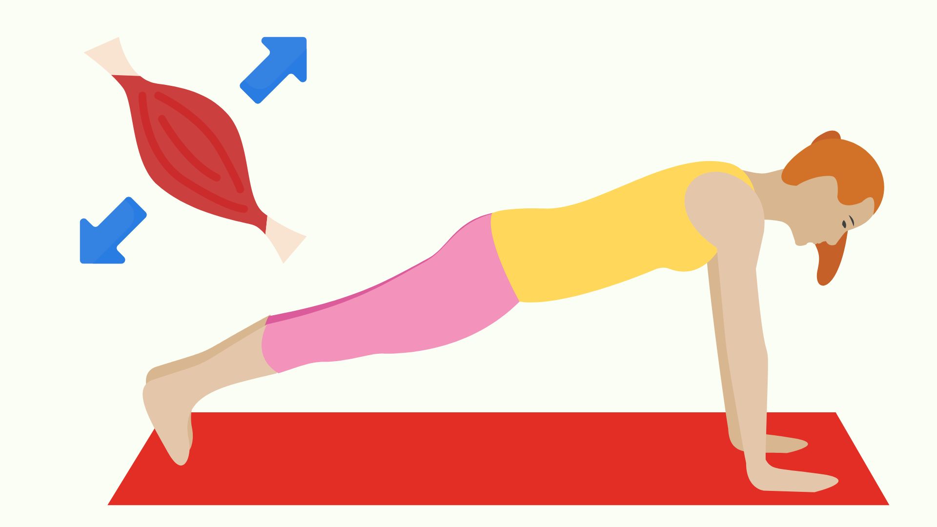 Exercise helps build muscle. Graphics: Thanh Thanh