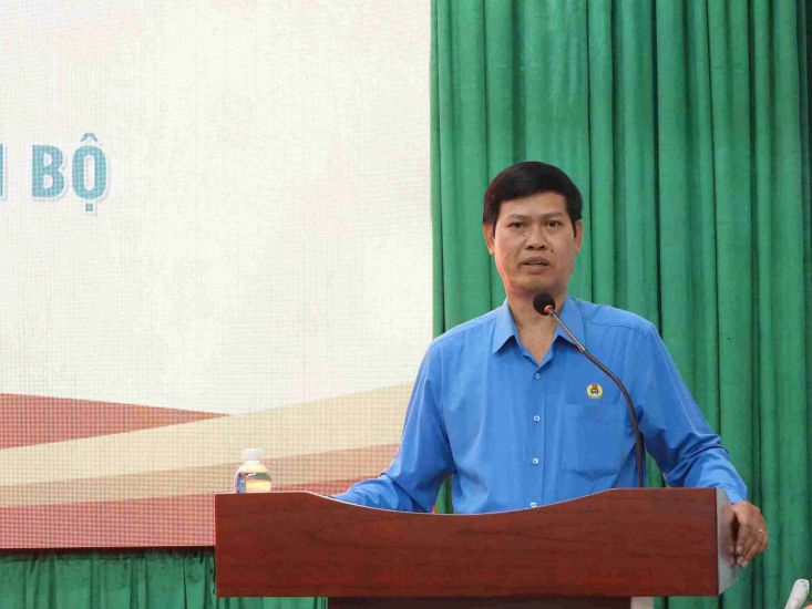 Ong Le Van Thanh - Chu tich Lien doan Lao dong tinh Dak Lak.