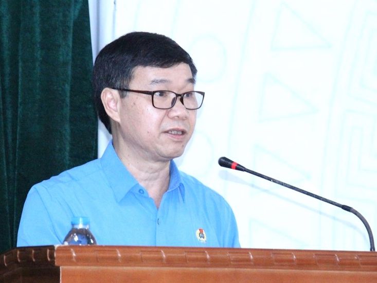 Ong Nguyen Ha Xuyen - Chu tich Cong doan Nong nghiep va Moi truong Viet Nam.