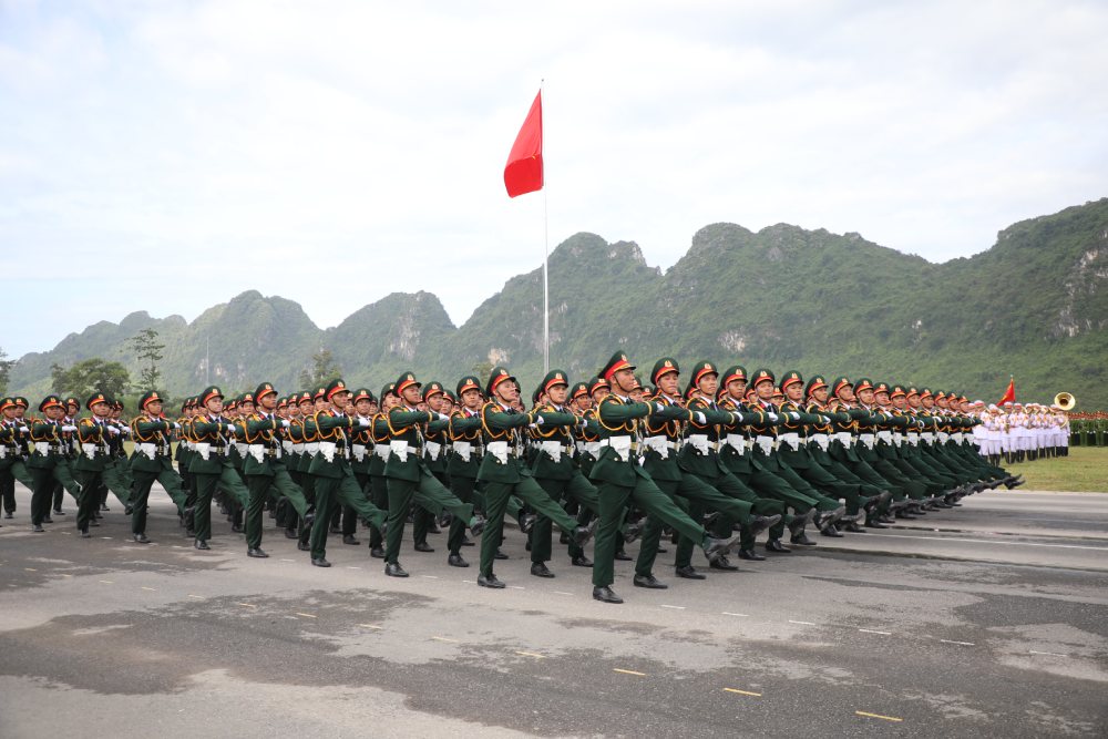 Cac khoi hop luyen dieu binh, dieu hanh. Anh: Hai Nguyen