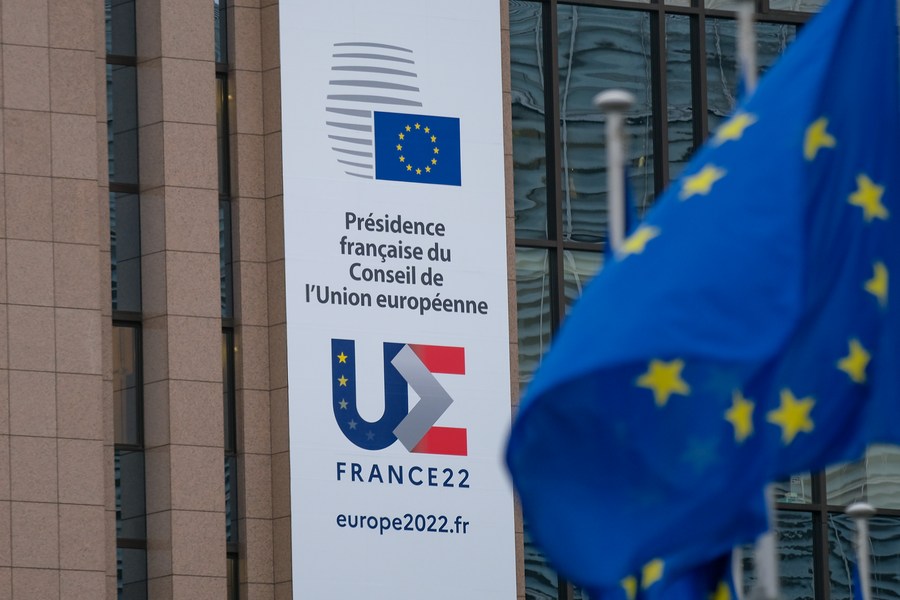 Tru so Lien minh chau Au (EU) tai Brussles (Bi). Anh: Xinhua