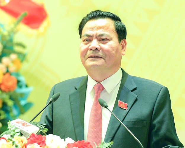 Ong Bui Thanh Dong duoc chi dinh giu chuc Bi thu Dang uy phuong Hoa Lu nhiem ky 2025 - 2030. Anh: Dieu Anh