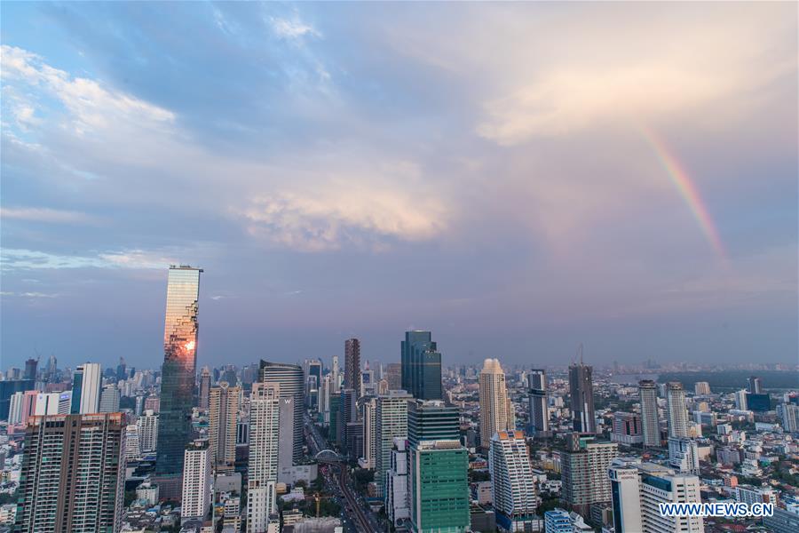 Escena en Bangkok Tailandia. Foto: Xinhua