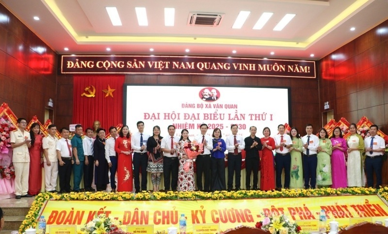 Le congres du parti de Van Quan Commun Terme 2025-2020. Photo: Hoang Huong