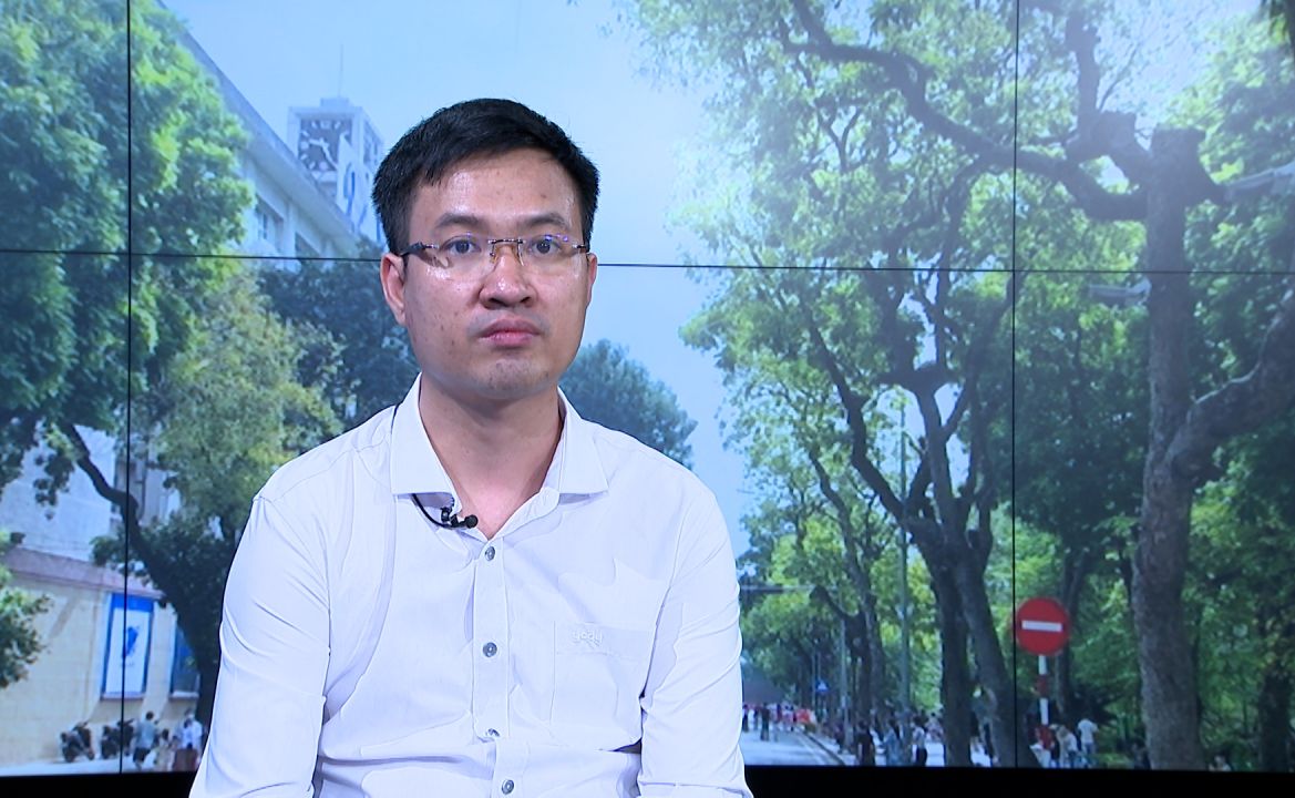 Tien si Truong Ba Kien - Pho Giam doc Trung tam nghien cuu Khi tuong khi hau, Vien Khoa hoc Khi tuong Thuy van va Bien doi khi hau. Anh: An An