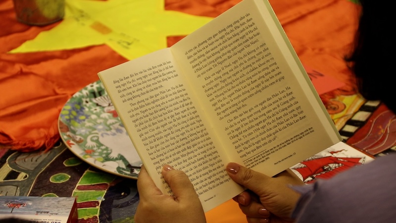 하노이 클럽은 15년 동안 수도 어린이들에게 문학에 대한 사랑을 심어주었습니다. 사진: Nguyen Linh