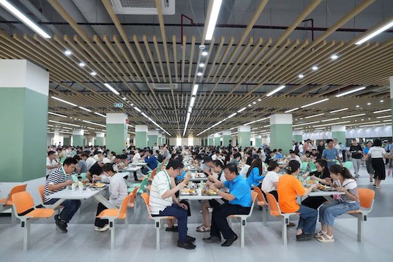 「労働組合の食事」がハイフォン西部で愛を広める。写真:ハイフォン労働組合