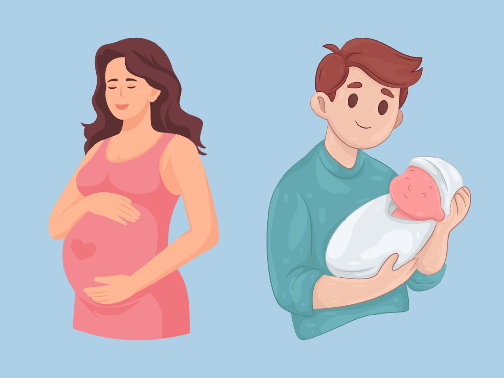 L'assurance sociale repond aux conditions d'attribution du regime de maternite aux travailleurs masculins. Photo graphique : Huong Giang