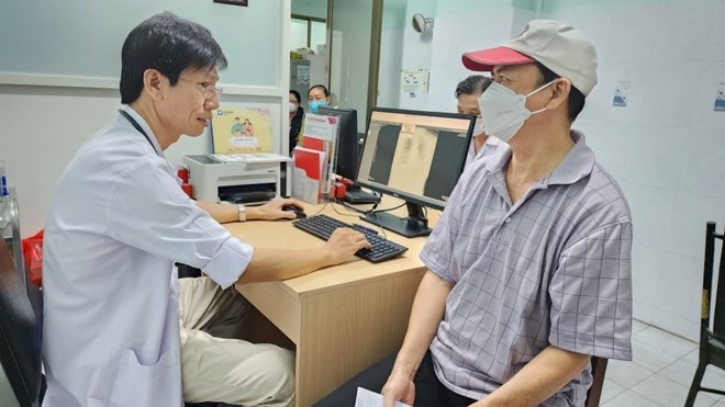 Nguyen Tri Phuong Hospital is currently transforming digitally, improving the quality of the Ho Chi Minh City health sector. Photo: Nguyen Ly