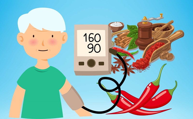 Tips on how to eat chili safely for people with high blood pressure