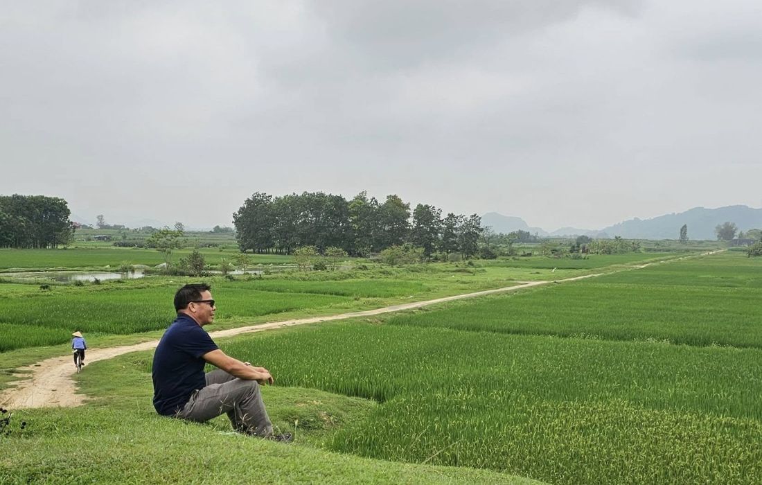 Take your life to peaceful, quiet moments. Photo: Tran Lam