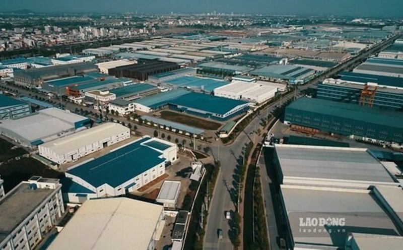 1 industrial park in Viet Yen ward (Bac Ninh). Photo: Nguyen Ke