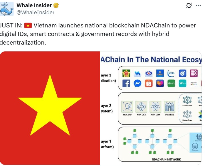 Cac hang truyen thong quoc te lon, cong dong Web3 quoc te danh gia cao viec Viet Nam ra mat NDAChain. Anh: Ngoc Anh