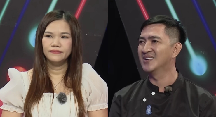 The couple on the show "You want to date". Photo: MCV Producer.