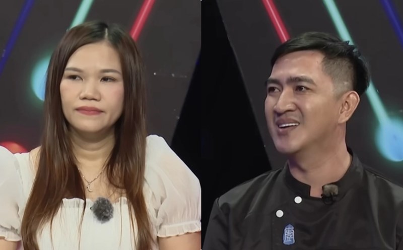 The couple on the show "You want to date". Photo: MCV Producer.