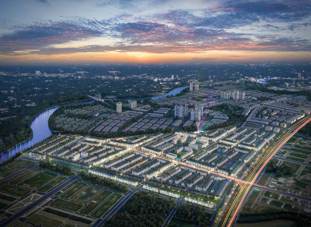 Phoi canh du an T&T City Millennia. Anh: T&T Group