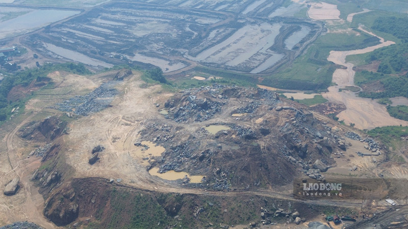 Tong dien tich dat su dung cua du an la khoang 46 ha. Anh: Dinh Dai