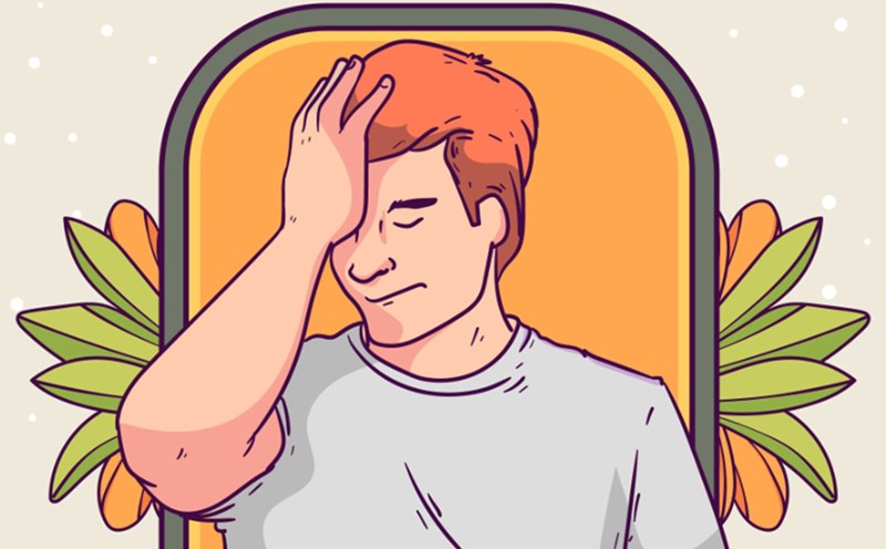 Men's hot flashes should not be taken lightly. Graphics: Thien Nhan