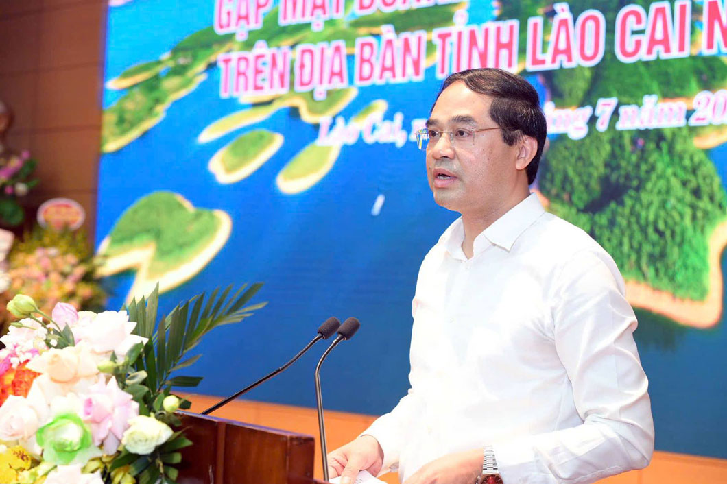 Ong Trinh Xuan Truong – Bi thu Tinh uy, Chu tich HDND tinh Lao Cai.
