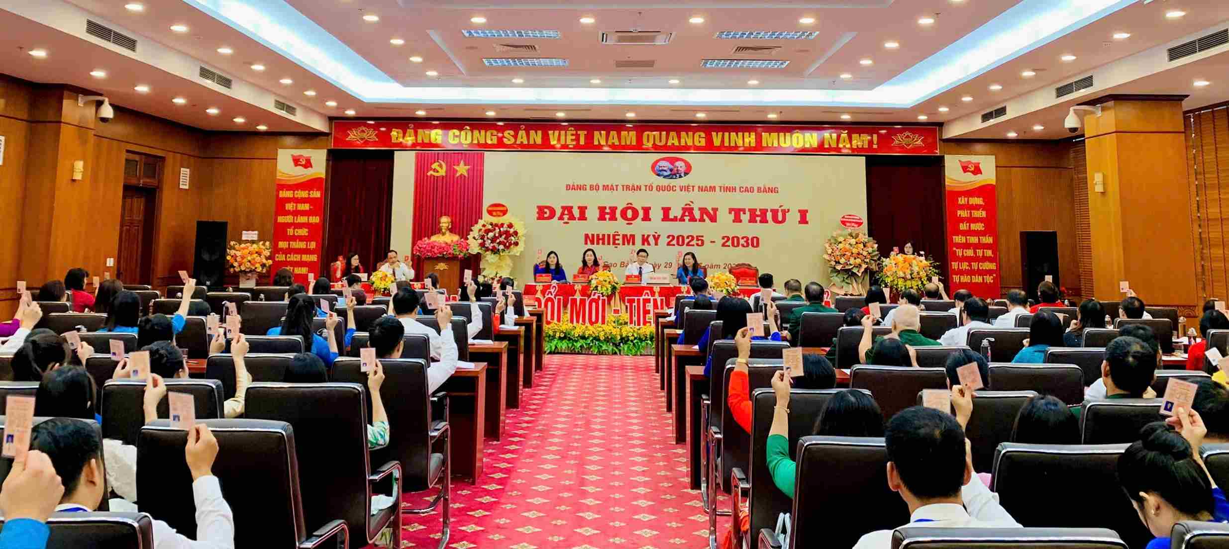 Toan canh dai hoi. Anh: Dam Tu
