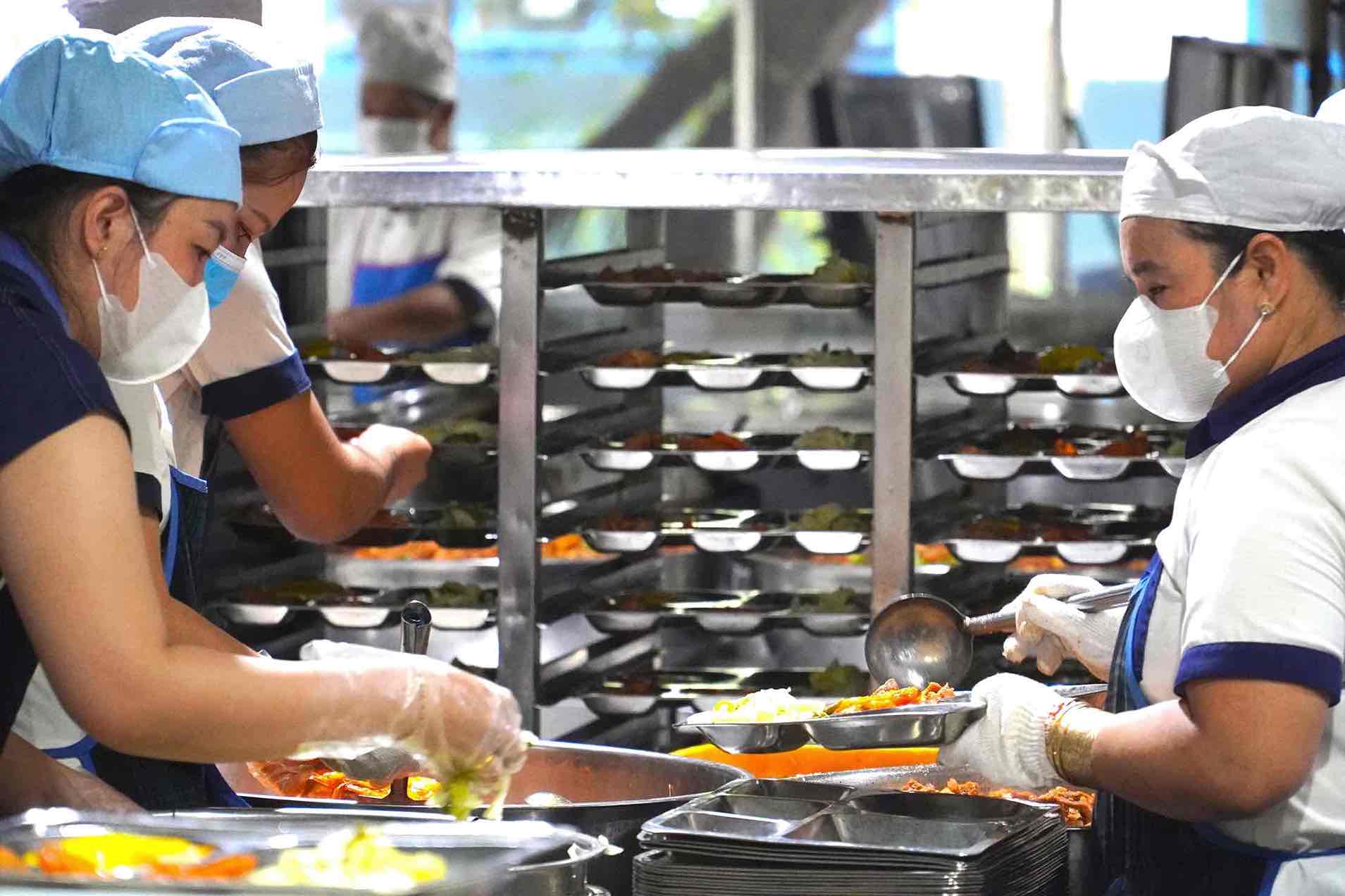 チャン・シン・ベトナム有限会社(ドンナイ省)が労働者のための食事会を開催。写真:HAC