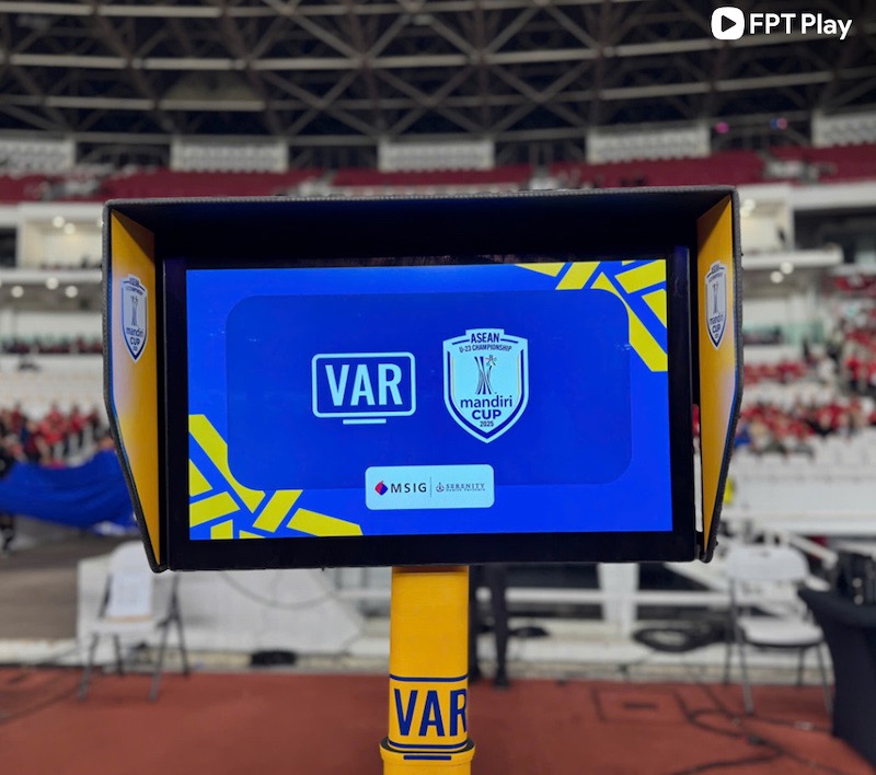 Tran dau se duoc ap dung cong nghe VAR. Anh: FPT Play