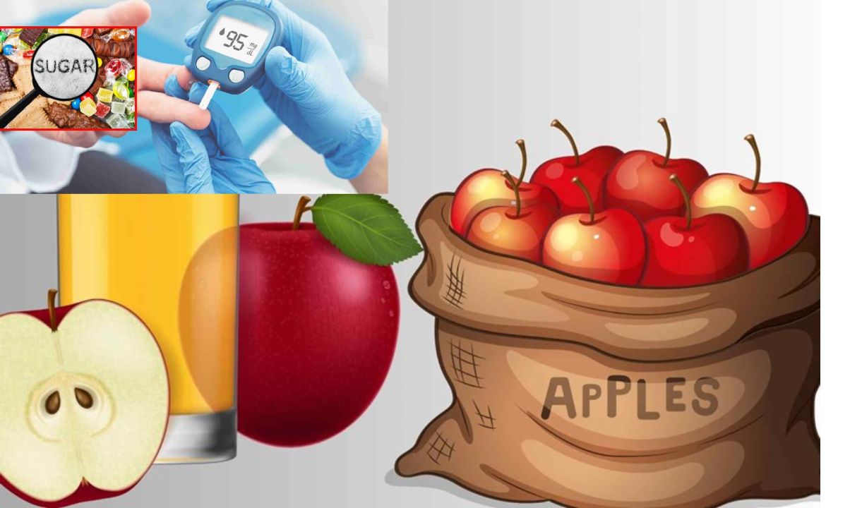 People with diabetes should avoid eating too many apples at one time, which can increase blood sugar. Graphics: An An