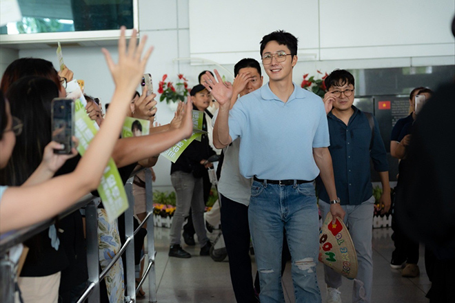 Jung Il Woo toi TP Ho Chi Minh. Anh: Nha san xuat phim cung cap