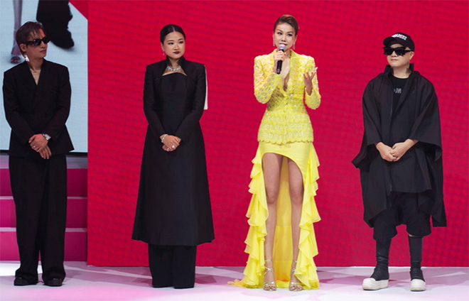 4 giam khao cua Vietnam's Next Top Model mua thu 9. Anh: Nha san xuat chuong trinh cung cap