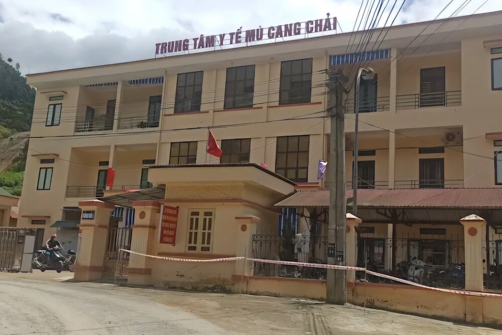 Le centre medical de la region de Mu Cang Chai est l'un des 7 centres medicaux investis. Photo : Thanh Binh An.