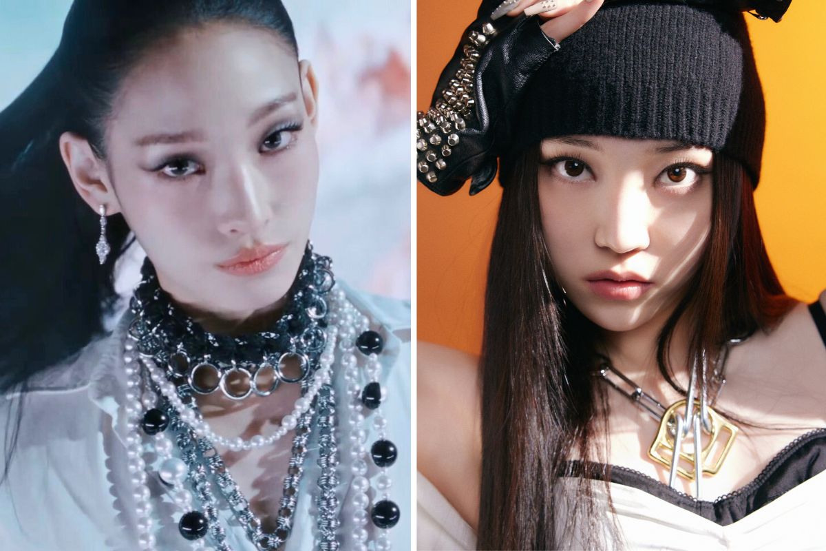 Annie y Youngseo del grupo Allday Project. Foto: The Black Label