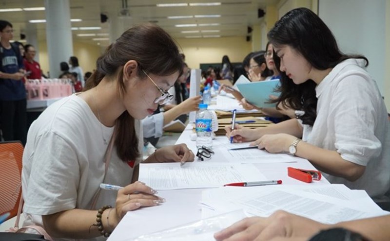 In 2025, pedagogical majors will still receive the attention of many candidates. Photo: Van Trang
