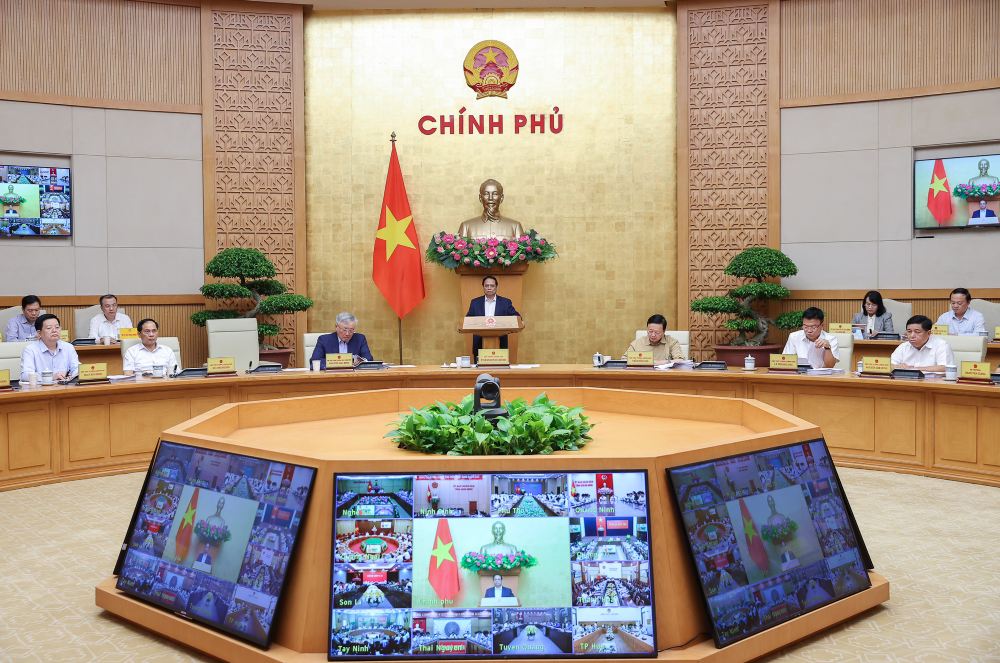 Toàn cảnh phiên họp. Ảnh: VGP