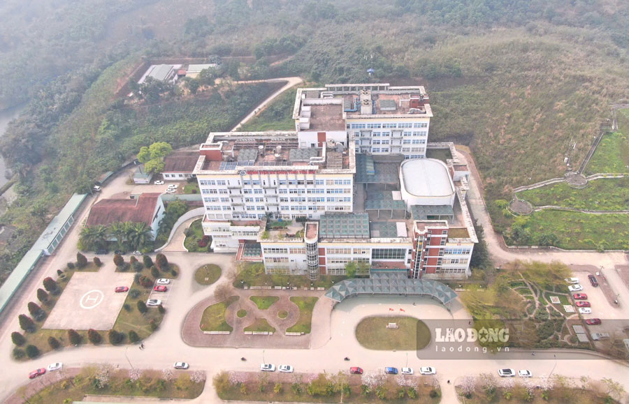 Lao Cai General Hospital No. 1 is headquartered in the old Yen Bai. Photo: Van Duc