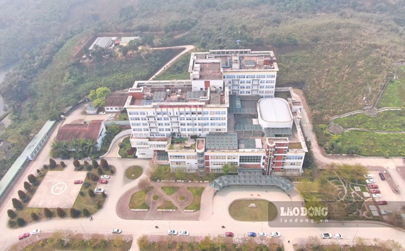 Lao Cai General Hospital No. 1 is headquartered in the old Yen Bai. Photo: Van Duc