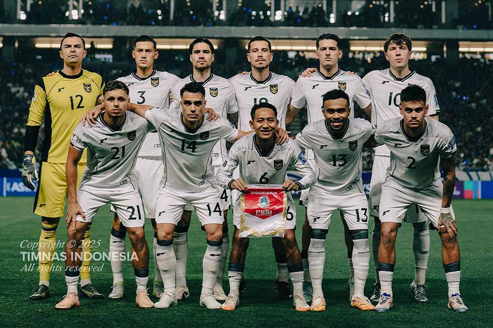 The Indonesian team was invested in to complete the goal of winning a ticket to the 2026 World Cup. Photo: PSSI