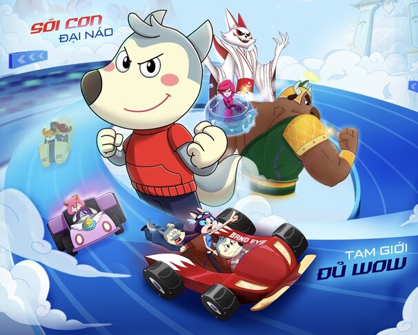 Wolfoo est retourne a la course des trois Realms. Photo: NSX