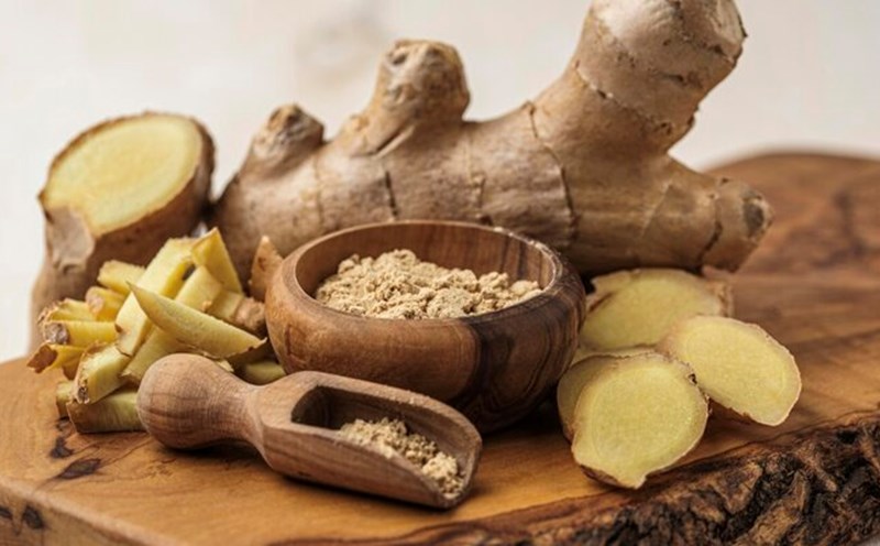 Ginger helps fight inflammation effectively. Photo: Thuy Duong