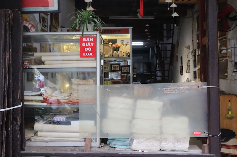 La casa de la Sra. Le Thi Thanh Tam en Hang Can Street (Ciudad de Hanoi). Foto: Nguyen Linh