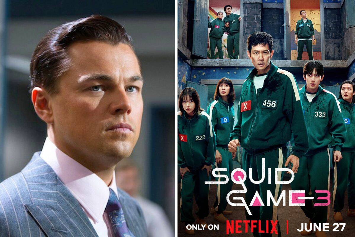 El director quiere invitar a Leonardo DiCaprio si "Squid Game" produce una version estadounidense. Foto: Paramount Pictures/Netflix