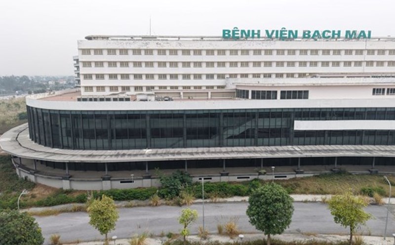 Bach Mai Hospital Project, Facility 2. Photo: Trung Du