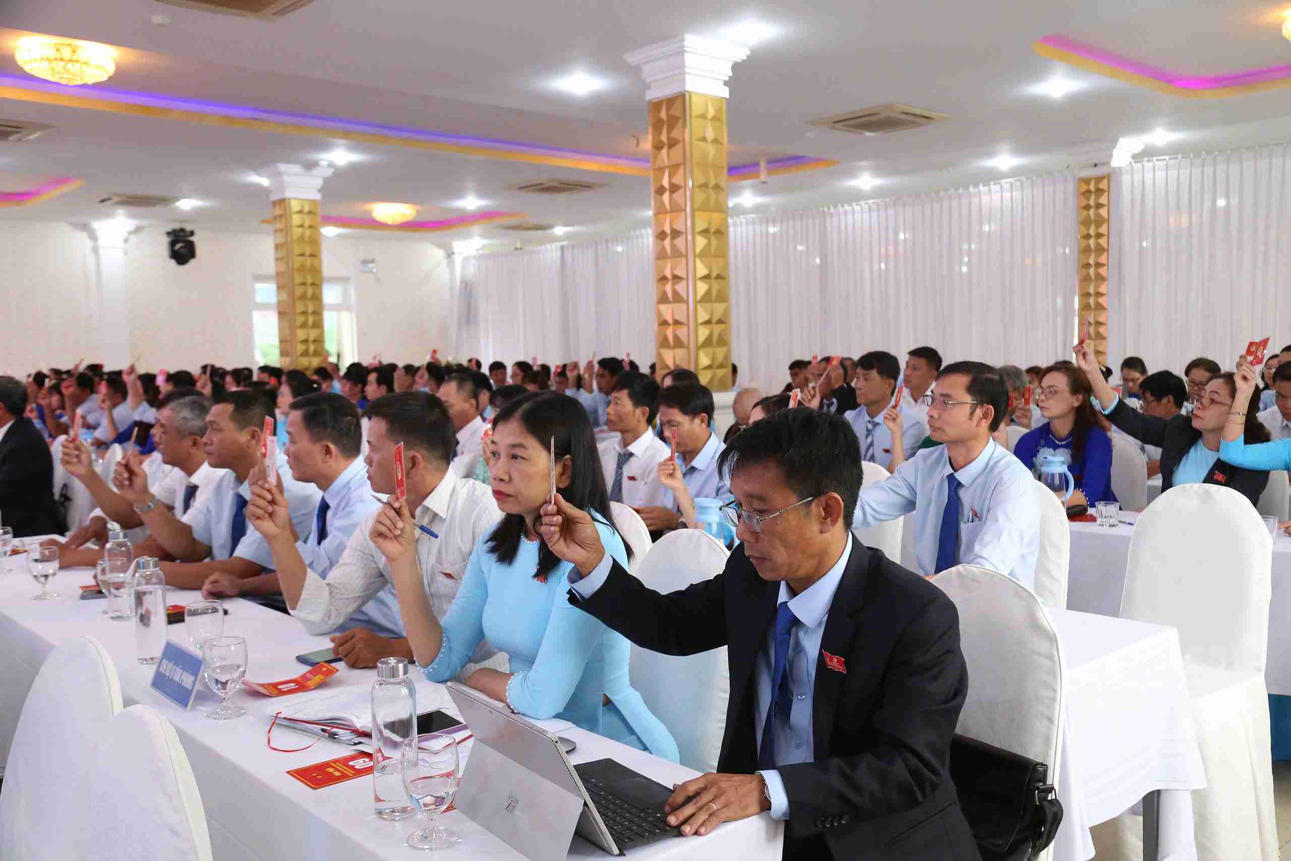 Cac dai bieu tham du. Anh: Bao Trung