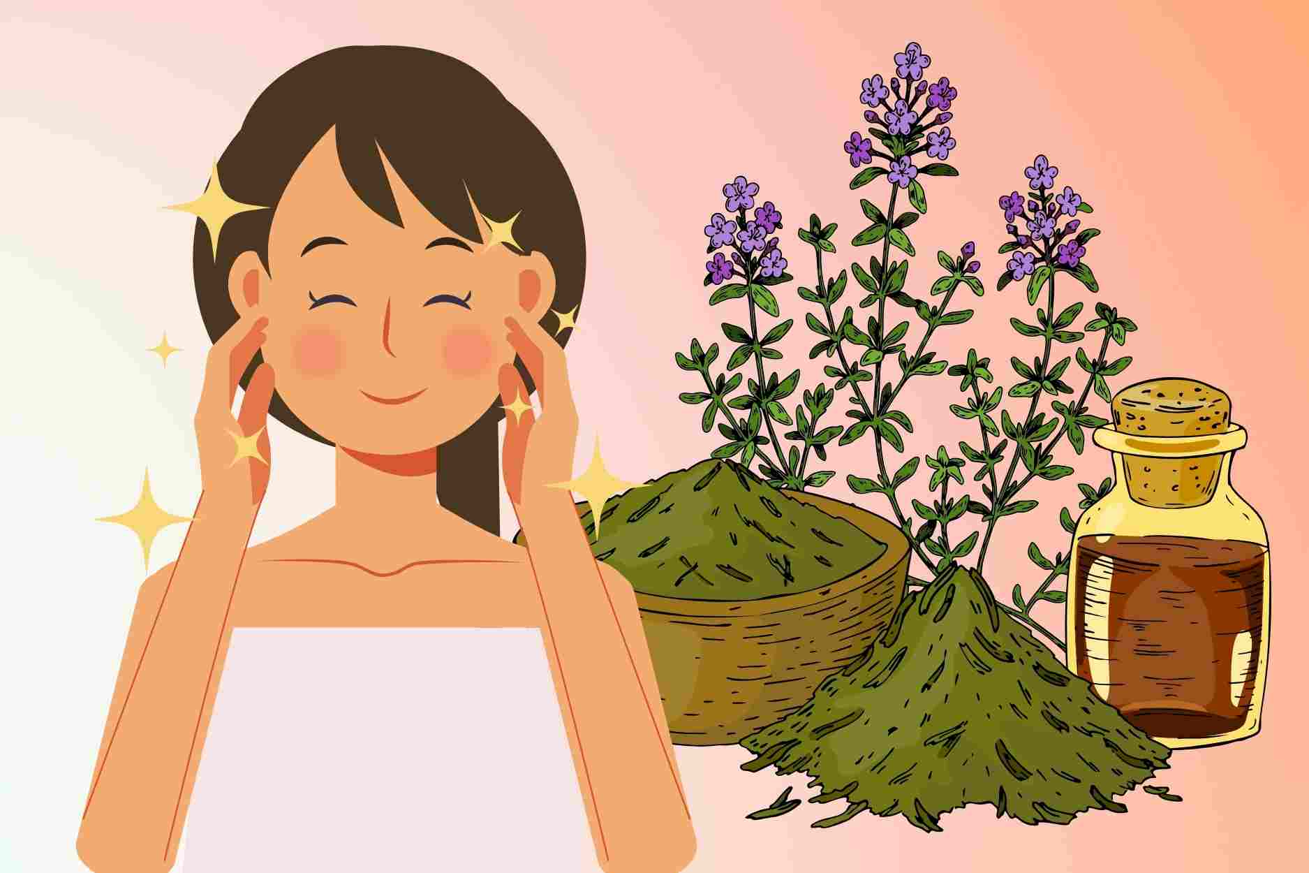 People should absolutely not use herbs for skin care. Graphics: Dinh Dinh