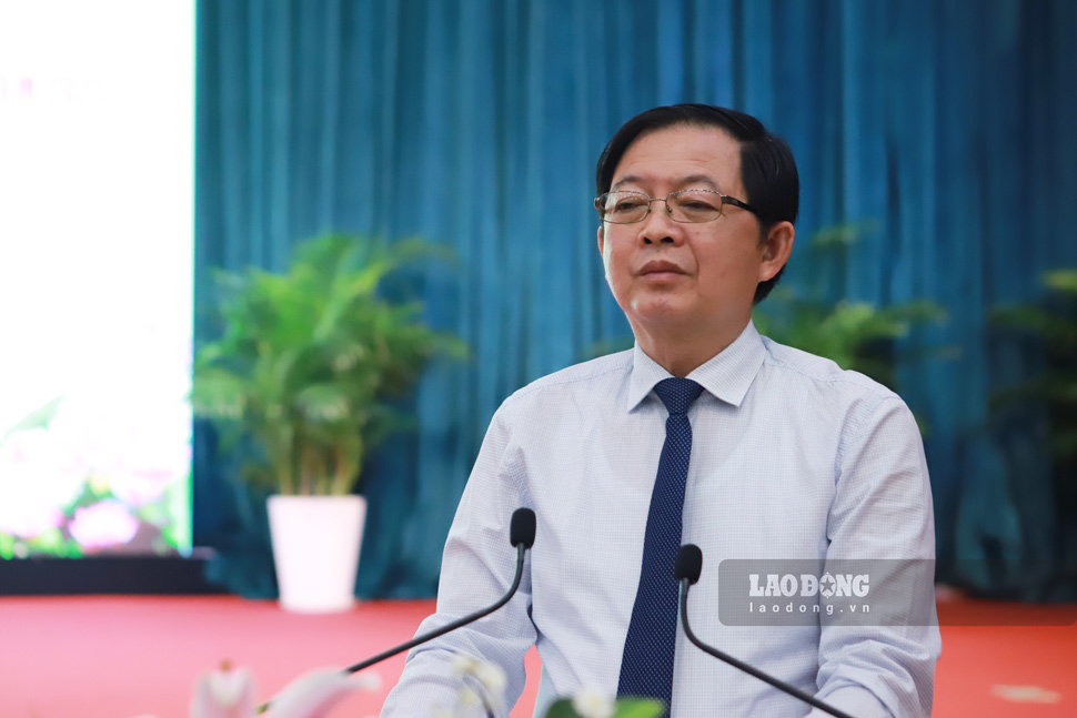 Gia Lai Lai Provincial Party委員会長官Ho Quoc Dungは、プロジェクトがプロジェクトを処理することは困難であると警告しました。写真：Hoai Phuong